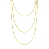 Halskette WATERFALL, 18 Karat Gelbgold-LEAF Hot