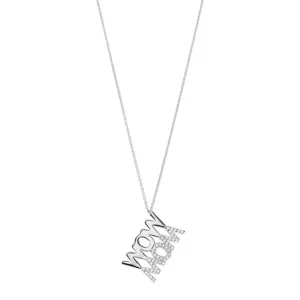 Halskette WOW MOM, 925 Sterlingsilber-LEAF Best