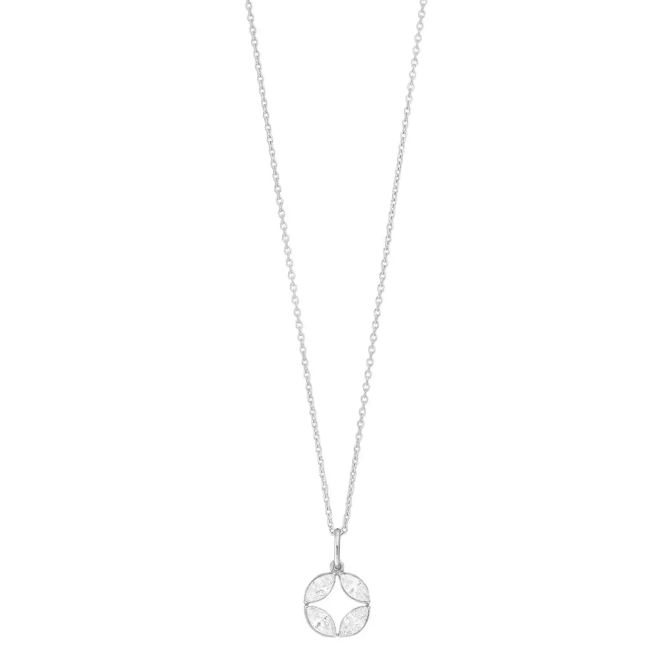 halskette_zirkonia_flower_2.webp Halskette Zirkonia Flower, 925 Sterlingsilber-LEAF Best