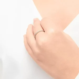Memoryring, 925 Sterlingsilber, Größe 50-LEAF New