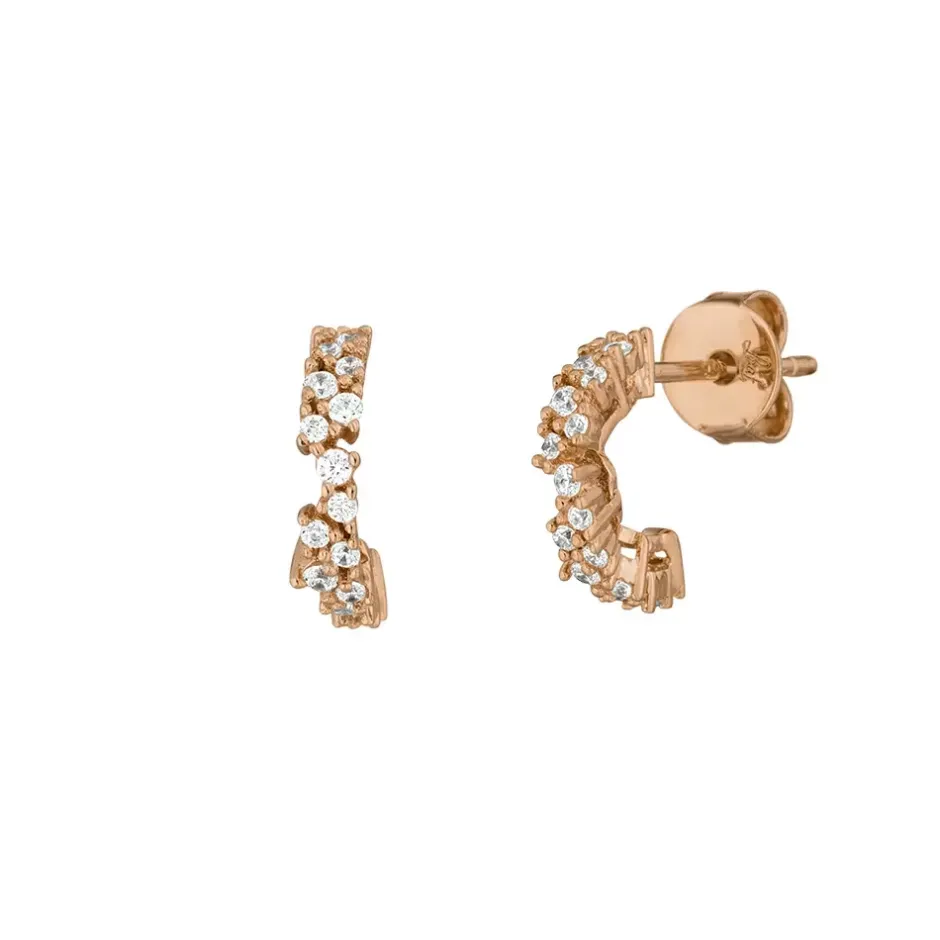 mini_creole_crystal__k_ro_0.webp Mini Creole CRYSTAL, 18 K Rosegold vergoldet-LEAF Best