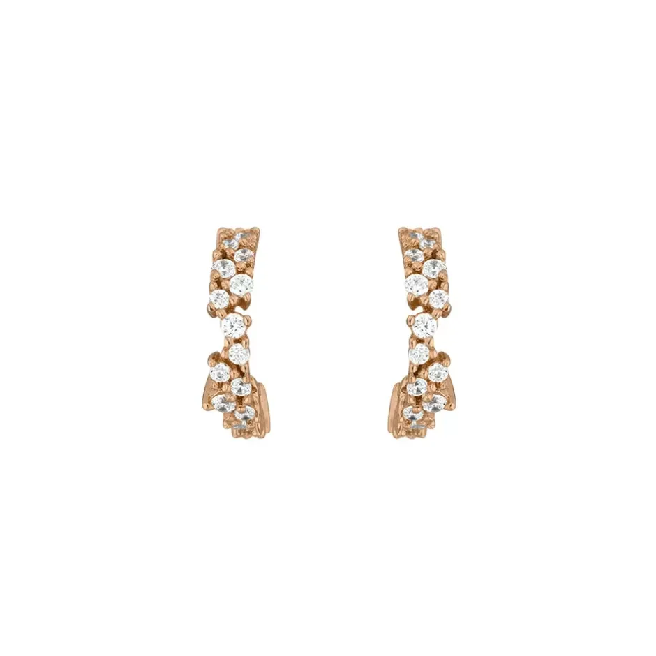 mini_creole_crystal__k_ro_1.webp Mini Creole CRYSTAL, 18 K Rosegold vergoldet-LEAF Best