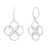 Ohrhänger Clover Charm Duo, 925 Sterlingsilber-LEAF Best