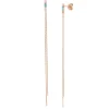 Ohrhänger Glamour, Blue/White Topas, 18 K Rosegold vergoldet-LEAF New