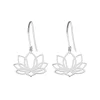 Ohrhänger Lotus, 925 Sterlingsilber-LEAF Hot