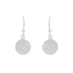 Ohrhänger Plättchen klein, 925 Sterlingsilber-LEAF Outlet