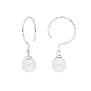 Ohrhänger Single Pearls, 14 Karat Weißgold-LEAF Best