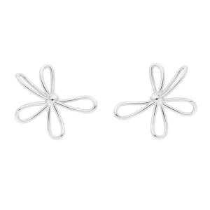 Ohrstecker Blossom, groß, 925 Sterlingsilber-LEAF Hot