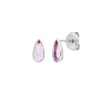 Ohrstecker Gem Drop, Amethyst, 925 Sterlingsilber-LEAF Hot