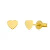 Ohrstecker Herz, 14 Karat Gelbgold-LEAF Clearance