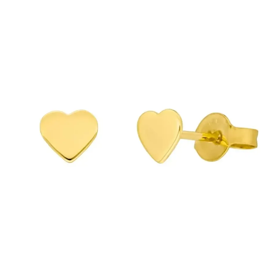 ohrstecker_herz__karat_ge_0.webp Ohrstecker Herz, 14 Karat Gelbgold-LEAF Clearance