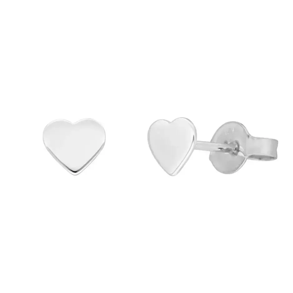 ohrstecker_herz__karat_we_0.webp Ohrstecker Herz, 14 Karat Weißgold-LEAF Sale