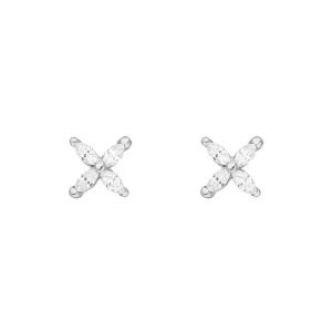 Ohrstecker Flower, 925 Sterlingsilber-LEAF Best