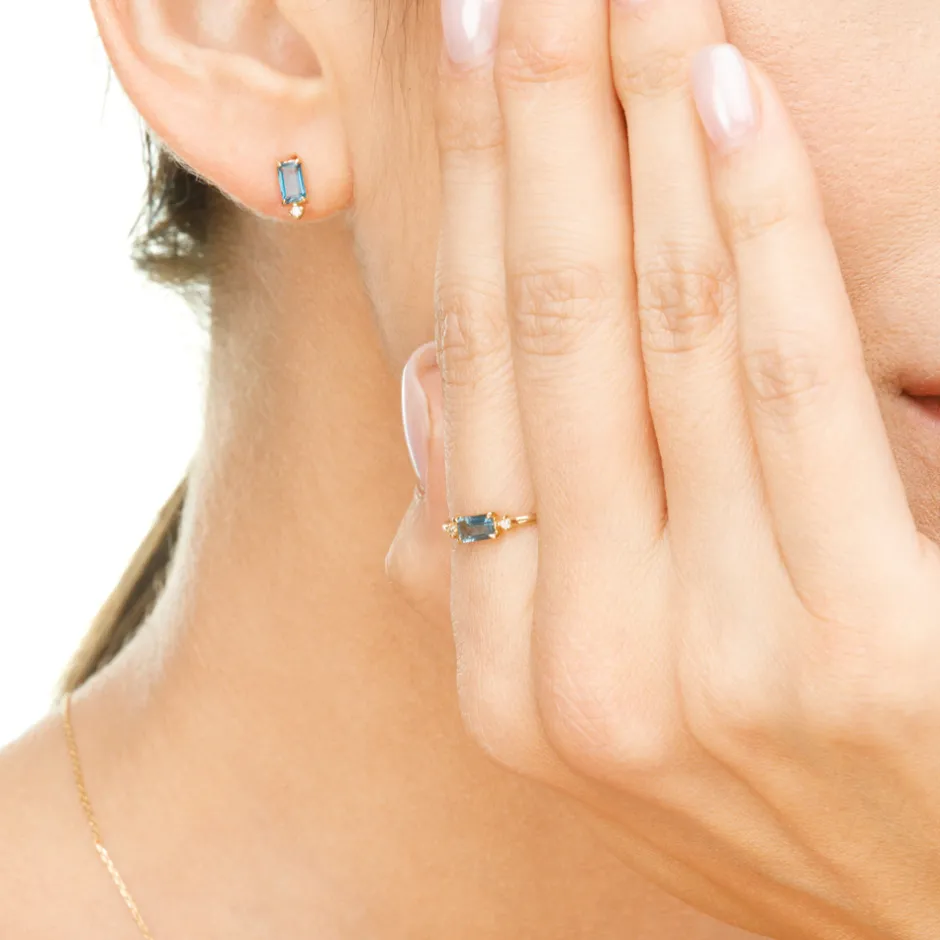 ohrstecker_london_blue_to_3.webp Ohrstecker London Blue Topaz, 14 Karat Gelbgold-LEAF Discount