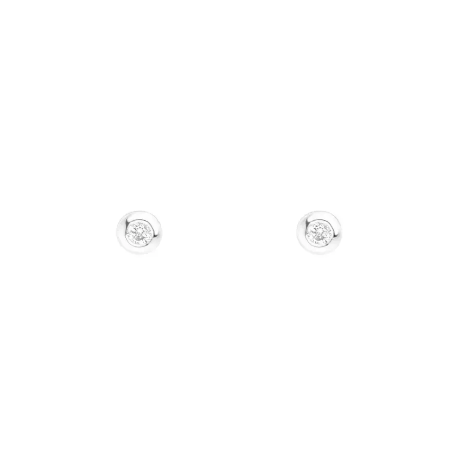 ohrstecker_mini_pure__k_g_0.webp Ohrstecker MINI Pure 18 K Gelbgold vergoldet, 925 Sterlingsilber-LEAF Fashion