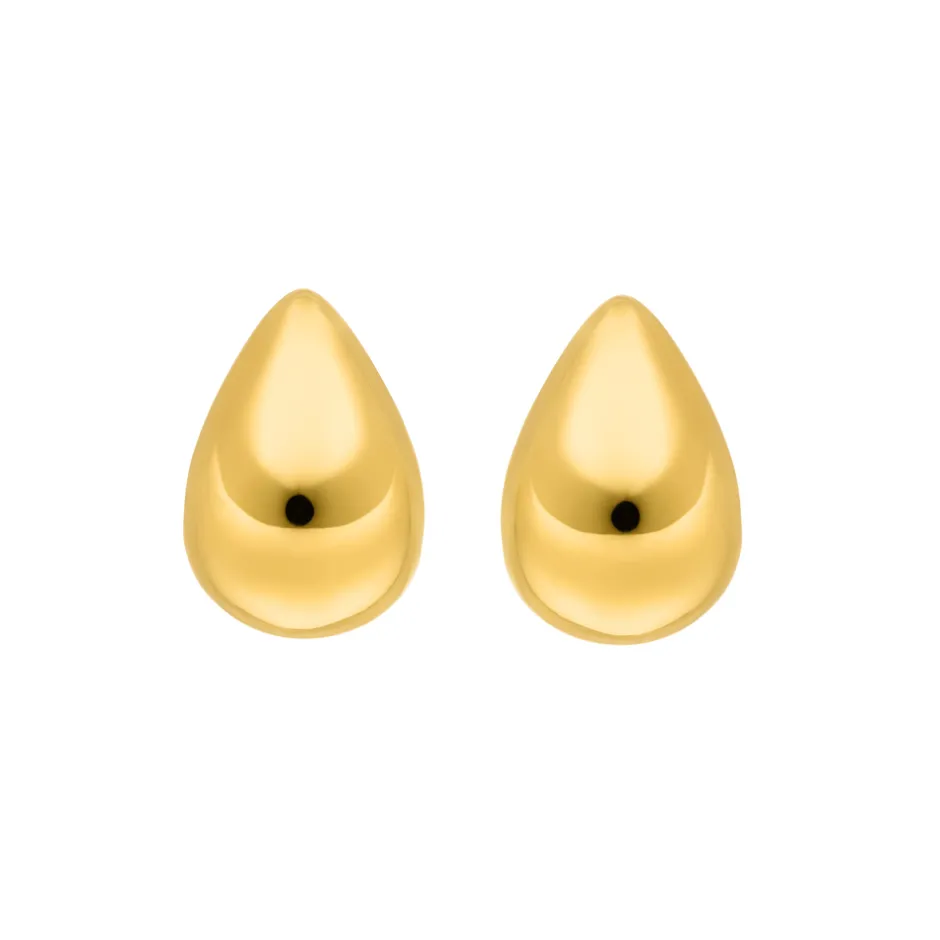 ohrstecker_one_drop__k_ge_0.webp Ohrstecker One Drop, 18 K Gelbgold vergoldet-LEAF New