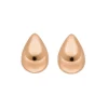Ohrstecker One Drop, 18 K Rosegold vergoldet-LEAF Hot
