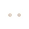 Ohrstecker Pure Perle, 3mm, 18 K Rosegold vergoldet-LEAF Online