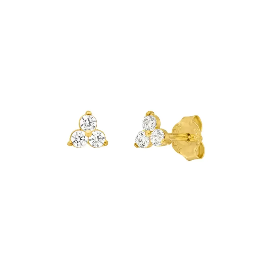 ohrstecker_triple_zirkoni_0-1.webp Ohrstecker Triple Zirkonia, 18 K Gelbgold vergoldet-LEAF New