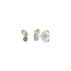 Ohrstecker Two Gems, Peridot, 925 Sterlingsilber-LEAF Best