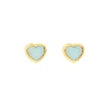 Ohrstecker Valentine, Gelbgold-LEAF Hot