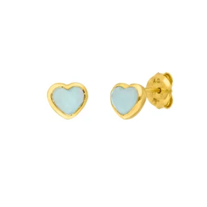 Ohrstecker Valentine, Gelbgold-LEAF Hot