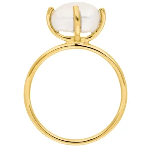 Ring Barock Pearl, 14 Karat Gelbgold-LEAF Sale
