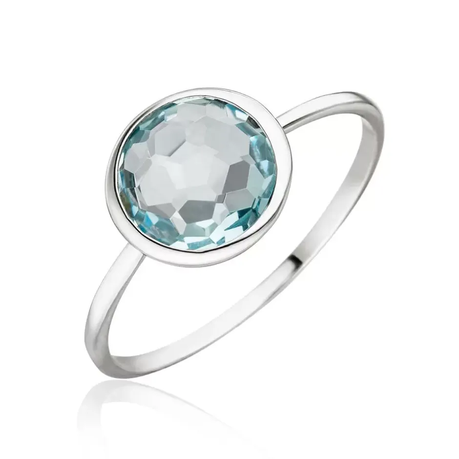 ring_blauer_topas__karat__0.webp Ring Blauer Topas, 14 Karat Weißgold-LEAF Clearance