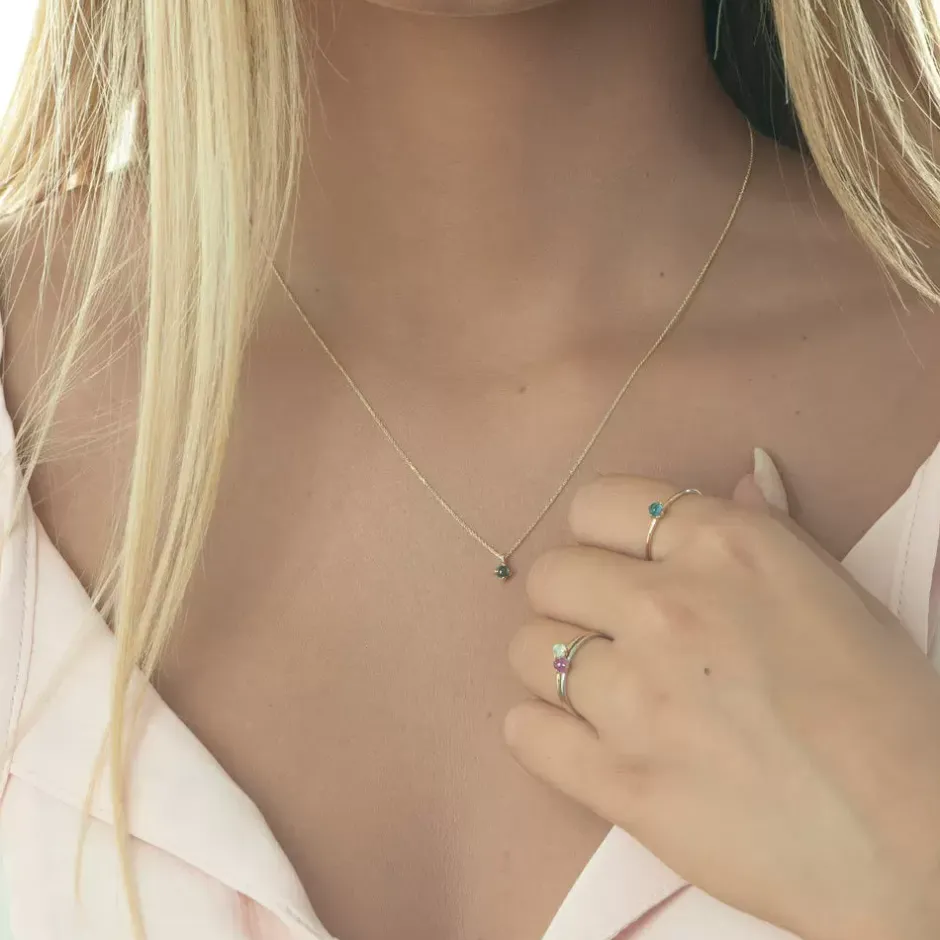ring_cabochon__karat_rose_2-1.webp Ring Cabochon, 14 Karat Rosegold, Rubin-LEAF Discount