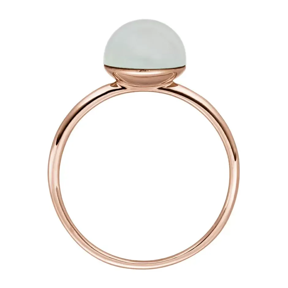 ring_cabochon_ii__karat_r_1-1.webp Ring Cabochon II, 14 Karat Rosegold, Sea Blue Chalzedon-LEAF Best