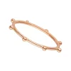 Ring Dots, 18 K Roségold vergoldet, Gr.52-LEAF Sale