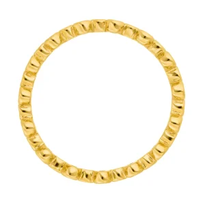 Ring Eternity, 18 Karat Gelbgold vergoldet-LEAF Sale