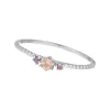 Ring Gorgeous Gems, Pink Mix, 925 Sterlingsilber, Gr.50-LEAF Discount