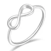 Ring Infinity, 18 Karat Weißgold-LEAF Discount