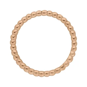 Ring Kugel, 14 Karat Rosegold-LEAF Discount