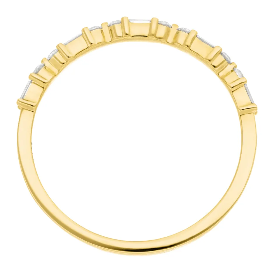 ring_mit_baguette_diamant_7.webp Ring mit Baguette Diamanten, 14 Karat Gelbgold-LEAF Best