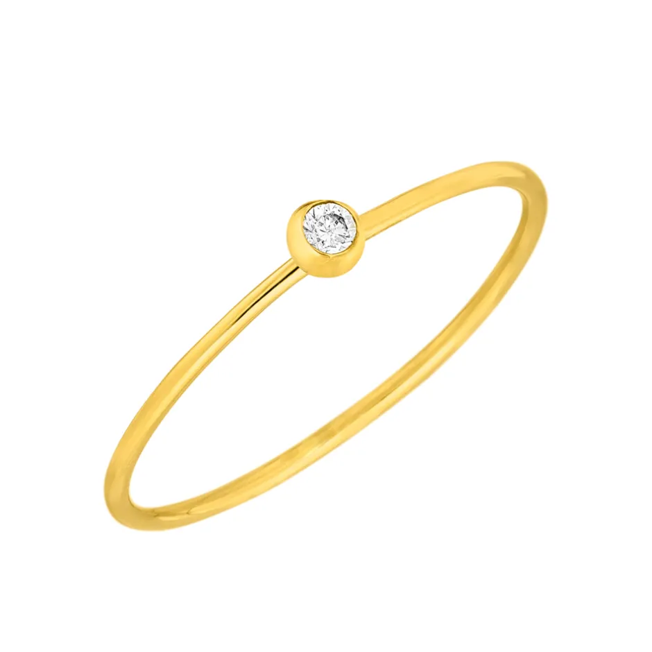 ring_my_first_diamond__ka_0-2.webp Ring MY FIRST DIAMOND, 14 Karat Gelbgold-LEAF Best