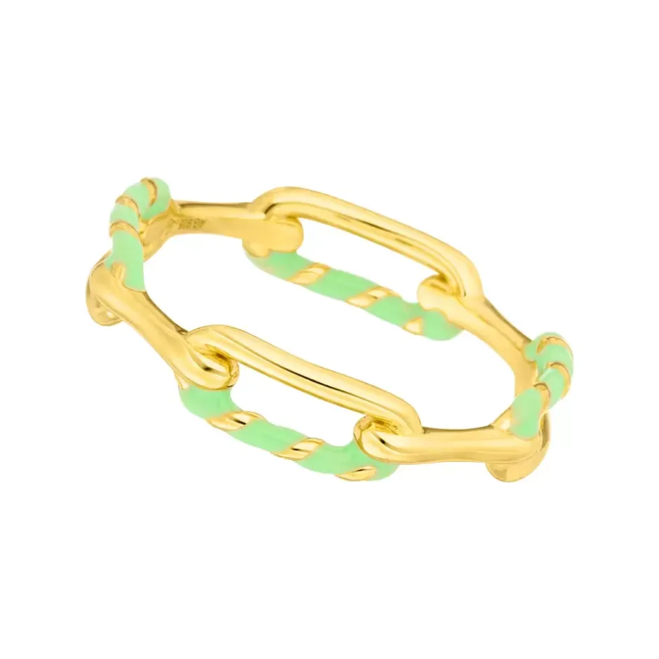 ring_neon_twist__k_gelbgo_0-1.webp Ring Neon Twist, 18 K Gelbgold vergoldet, grün, Gr.54-LEAF Hot
