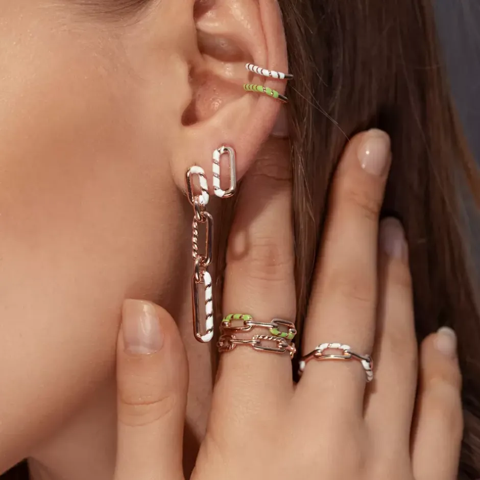 ring_neon_twist__sterling_2.webp Ring Neon Twist, 925 Sterlingsilber, pink, Gr.54-LEAF Clearance