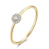 Ring Pavé II, 18 Karat Gelbgold-LEAF Best