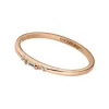 Ring SPARKLE, small, 18 K Rosegold vergoldet, Gr.54-LEAF Hot