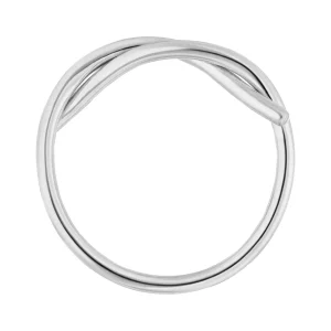 Ring "Tupe", 925 Sterlingsilber-LEAF Outlet