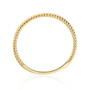 Ring Twist, 14 Karat Gelbgold-LEAF New