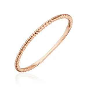 Ring Twist, 18 Karat Rosegold-LEAF Discount