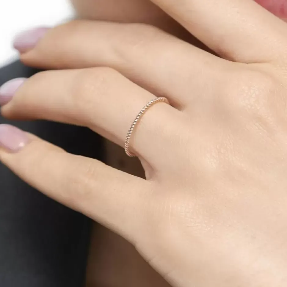 ring_twist__karat_rosegol_3.webp Ring Twist, 14 Karat Rosegold-LEAF Sale