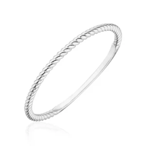 Ring Twist, 18 Karat Weißgold-LEAF Clearance