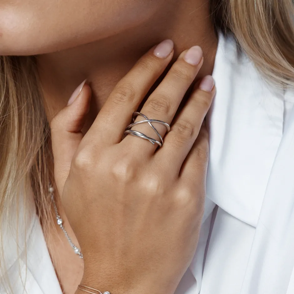 ring_x_cross__sterlingsil_3.webp Ring X Cross, 925 Sterlingsilber, Größe 54-LEAF Discount