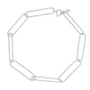 Silber Armkette, BIG SQUARE-LEAF Fashion