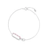 Silber Armkette, Neon Twist-LEAF Hot