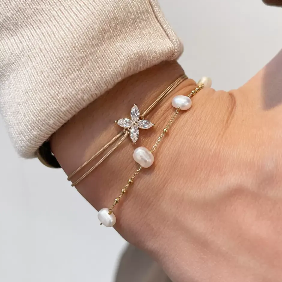 silber_bracelet_set_gold__2.webp Silber Bracelet Set "Gold Gems", Rosegold-LEAF Hot